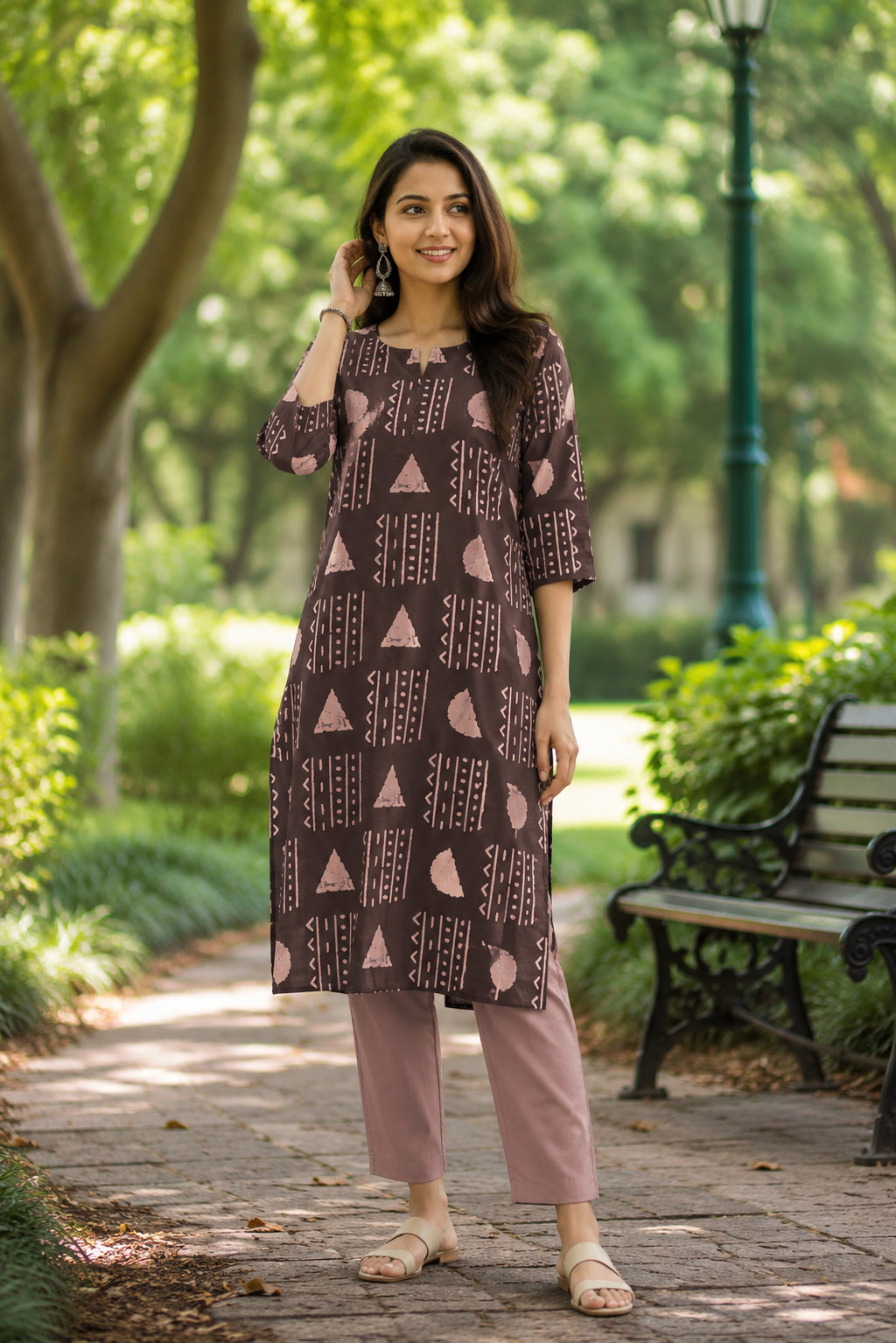 Rosewood Rhythm A-Line Kurti