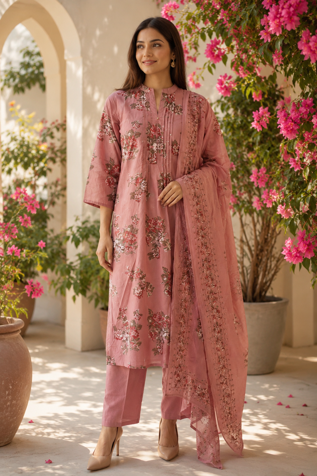 Rosewood Cotton Salwar