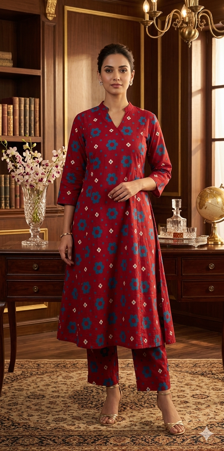 Royal Blossom Cotton Coords