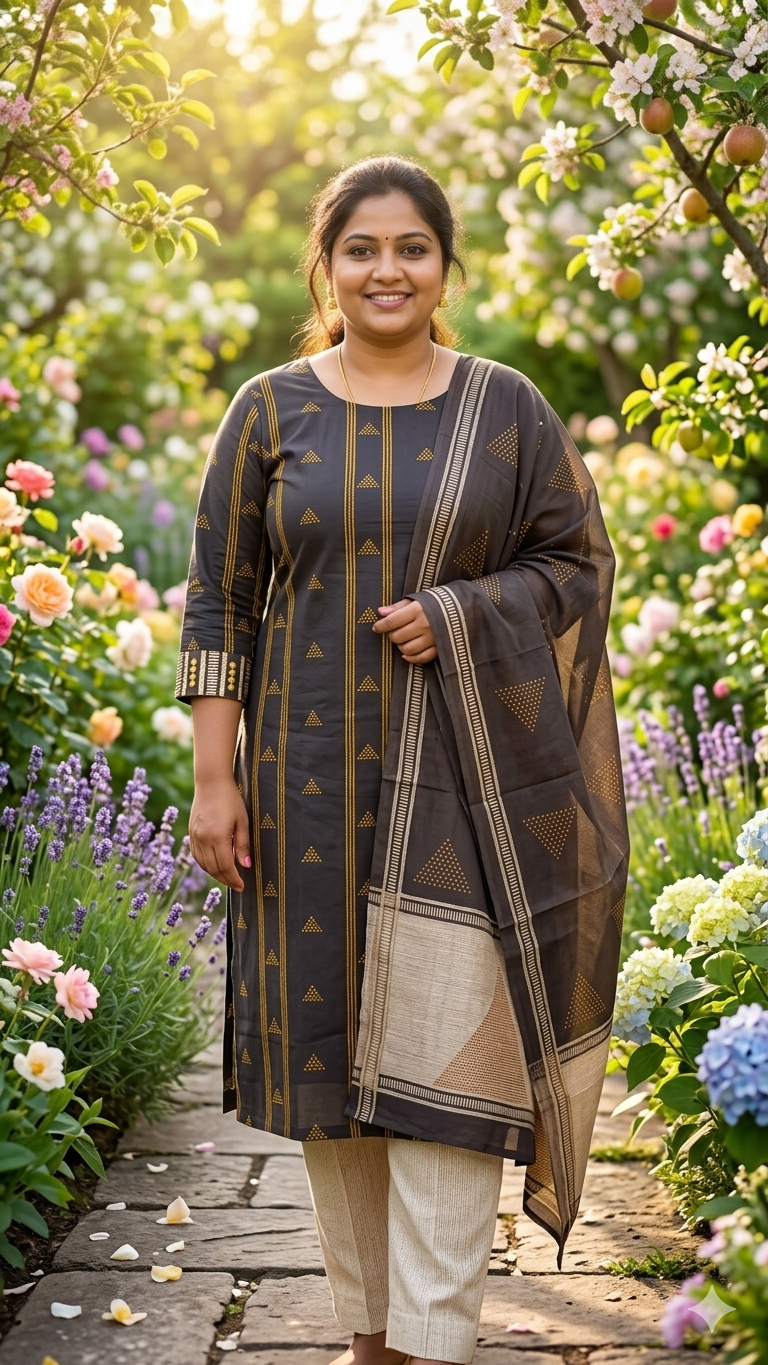 Noir Vara Grace – Plus Size Salwar