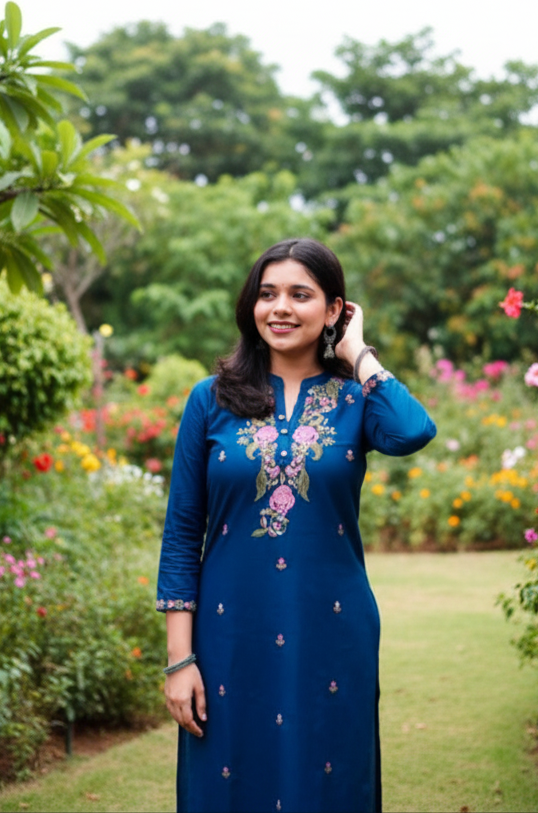 Indigo Blue Kurta Pant