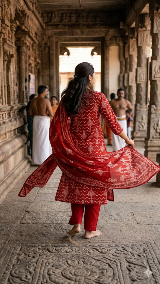 Sindoora Weave Salwar