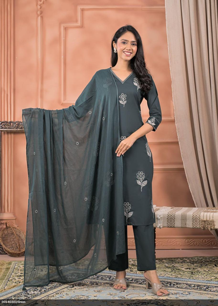 Sacramento Green Salwar