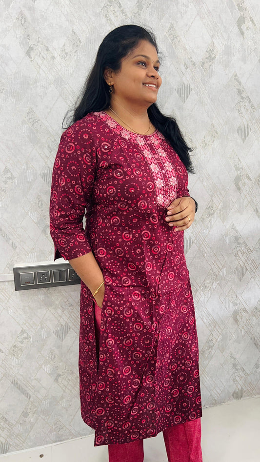 Cherry Pink Salwar