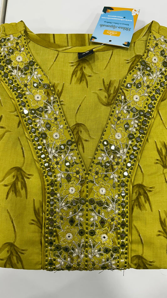 Lemon Yellow Salwar