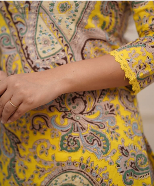 Corn Yellow Cotton Co-ords