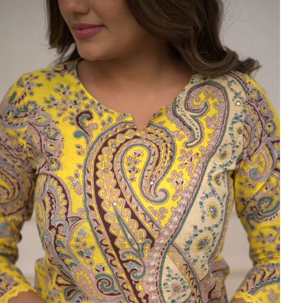 Corn Yellow Cotton Co-ords