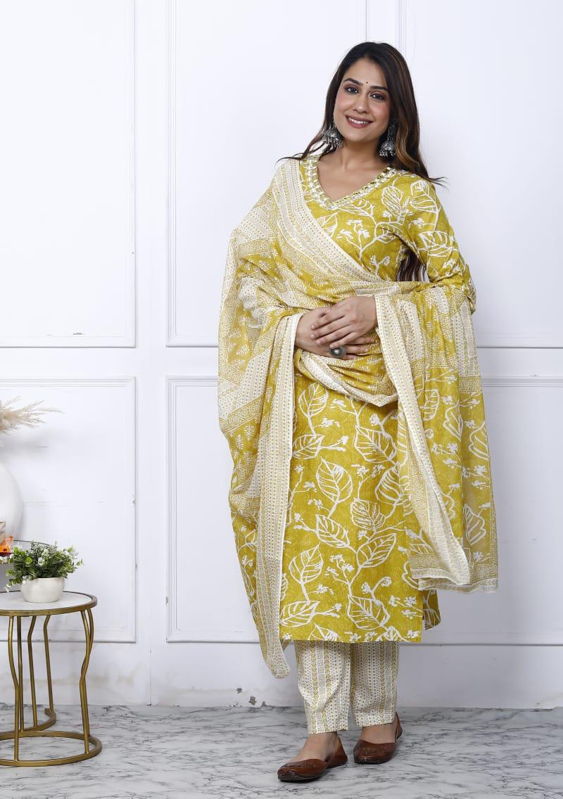 Mustard Yellow Salwar