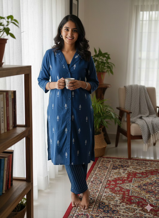 Royal Blue Kurta Pant