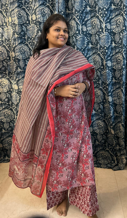 Floral Cherry Salwar