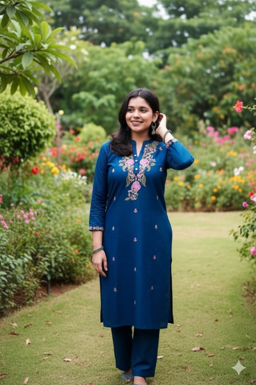Indigo Blue Kurta Pant