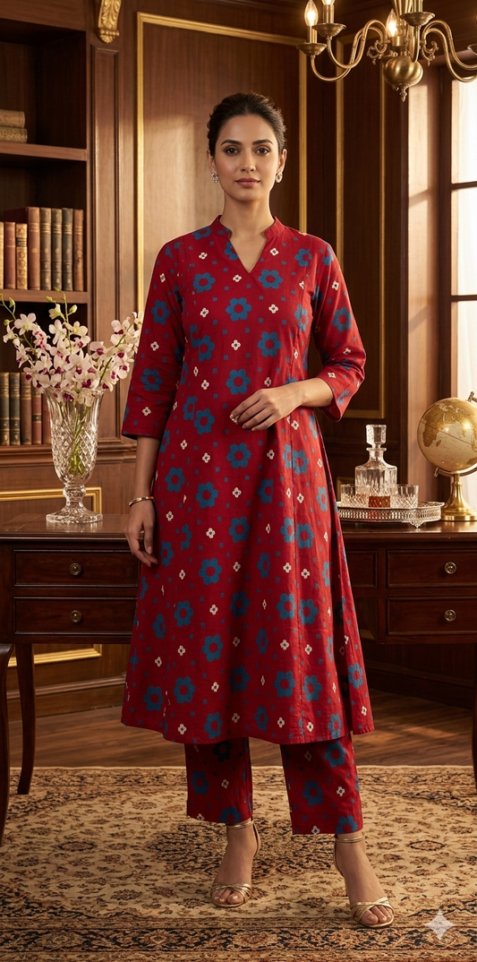 Royal Blossom Cotton Coords