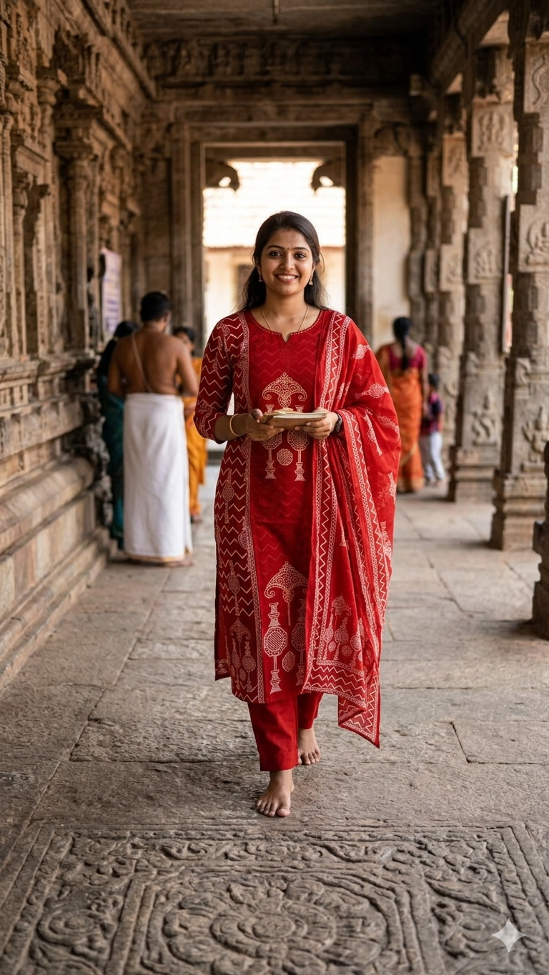 Sindoora Weave Salwar