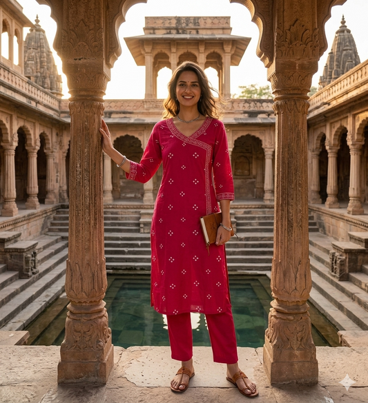 Rani Heritage Cotton Kurta Pant