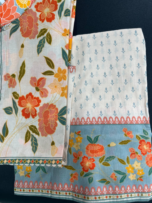 Beige Floral Coords