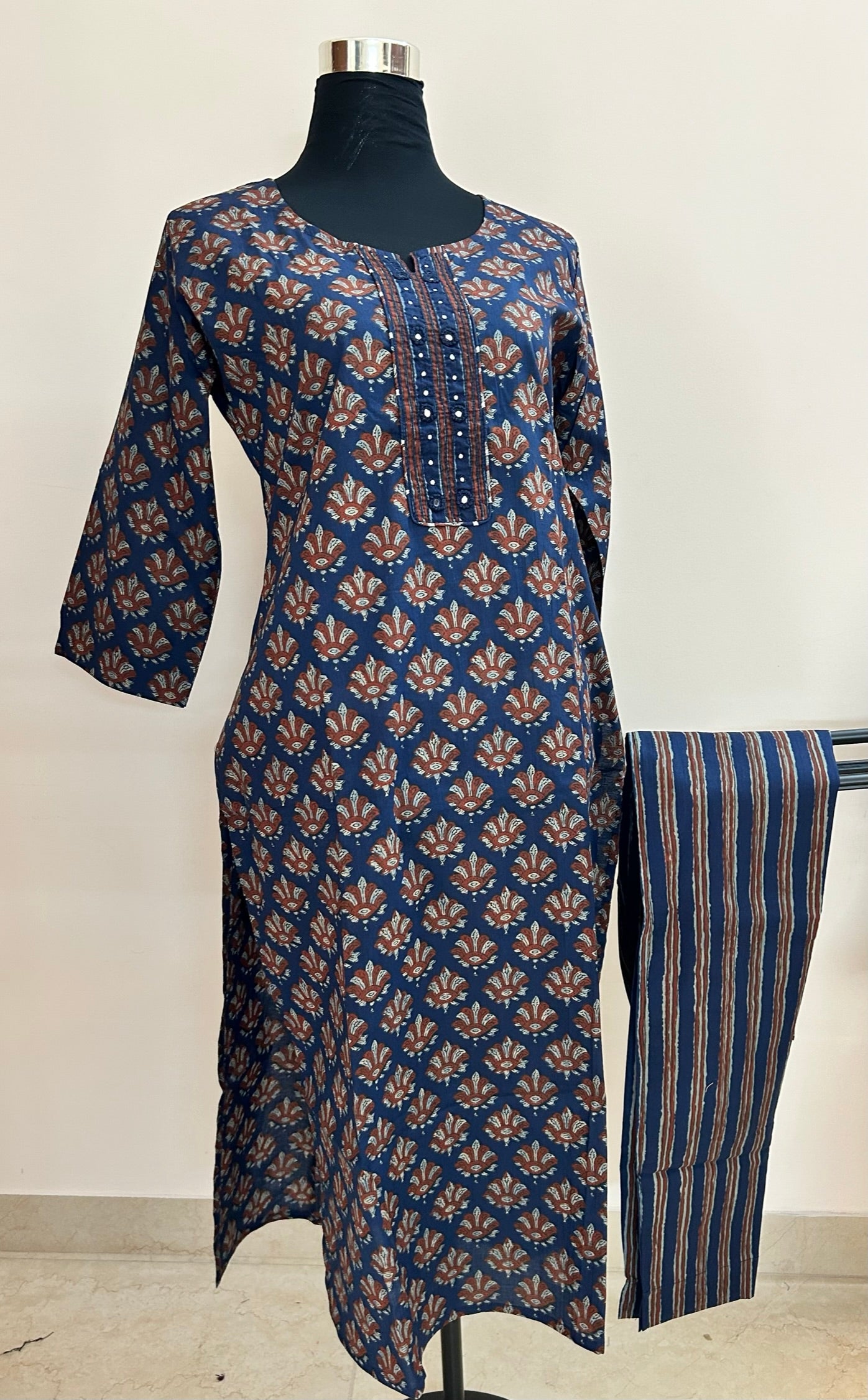 Dark Blue Kurta Pant