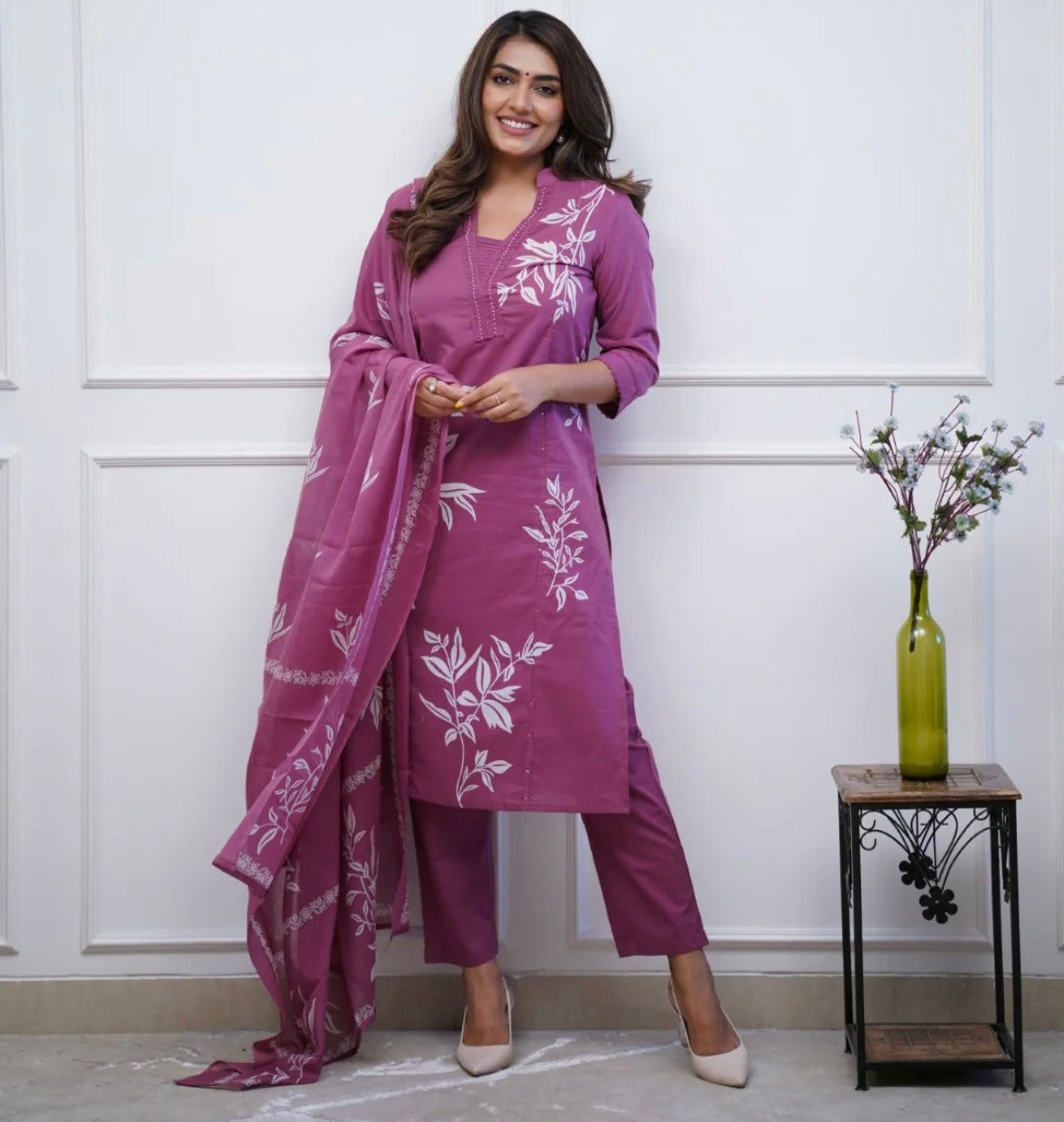 French Pink Salwar