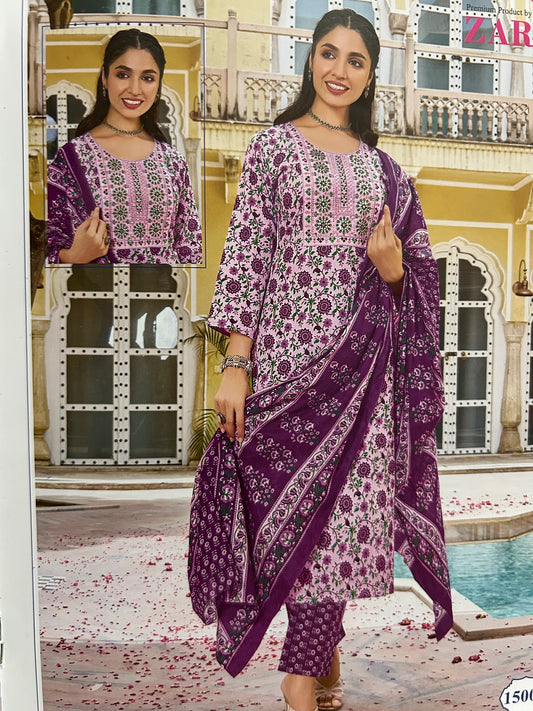 Purple Lavendar Salwar