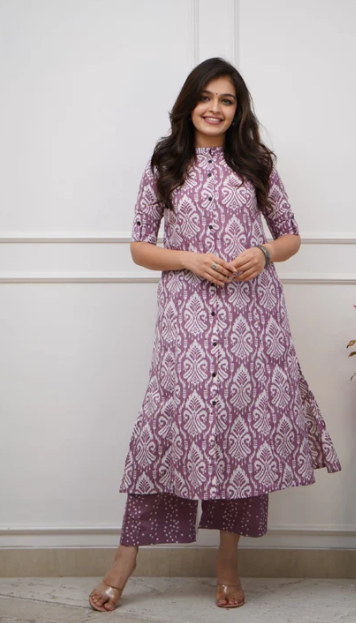 Lavendar Cotton Coords