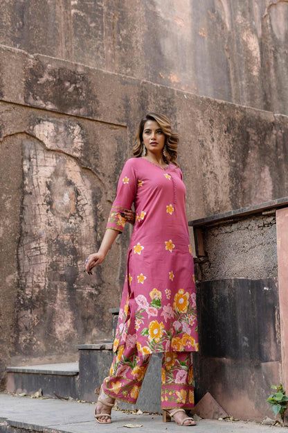 Pink Floral Coords