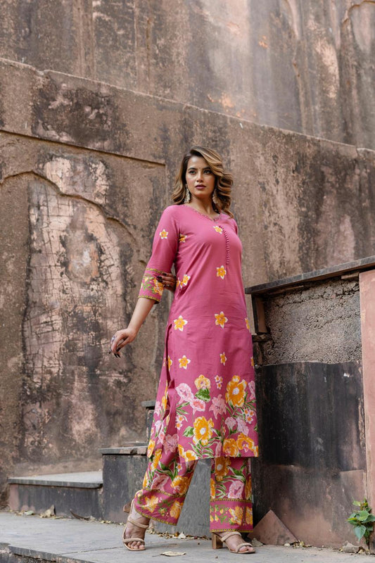 Pink Floral Coords