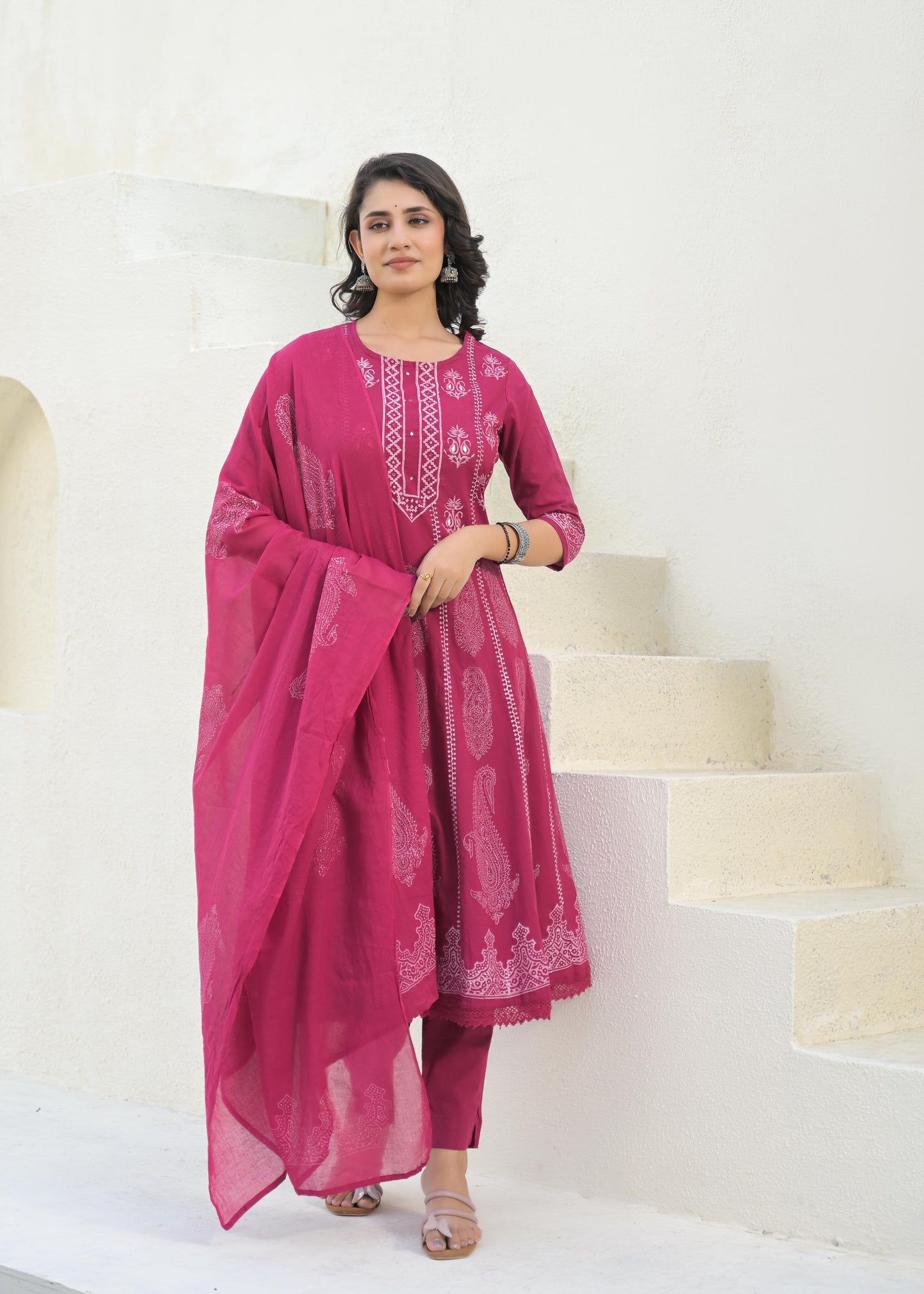 Rani Rose Anarkali Salwar