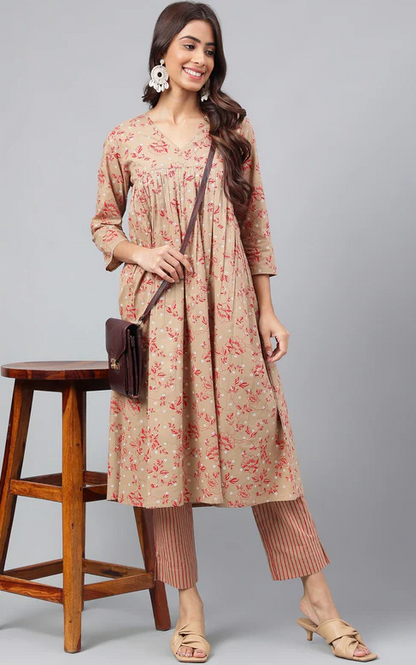 Biscotti Floral Kurta pant