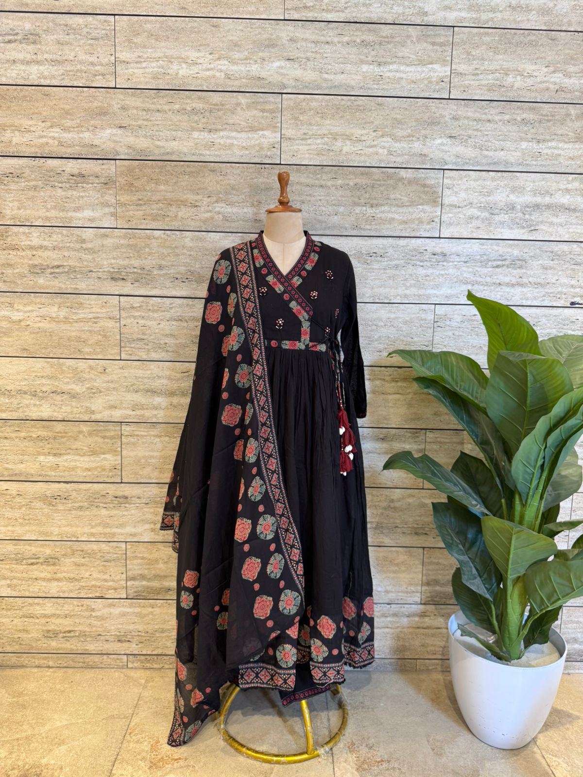 Black Anarkali Salwar