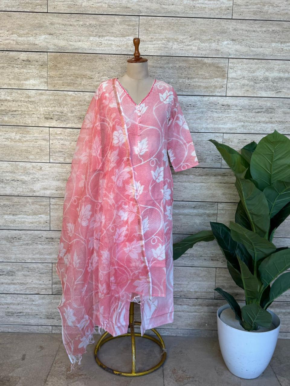 Blush Bloom Kota Cotton Salwar