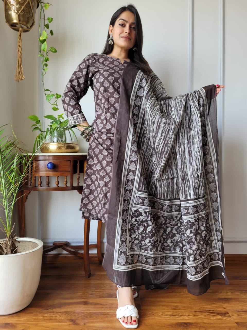 Cacao Brown Salwar